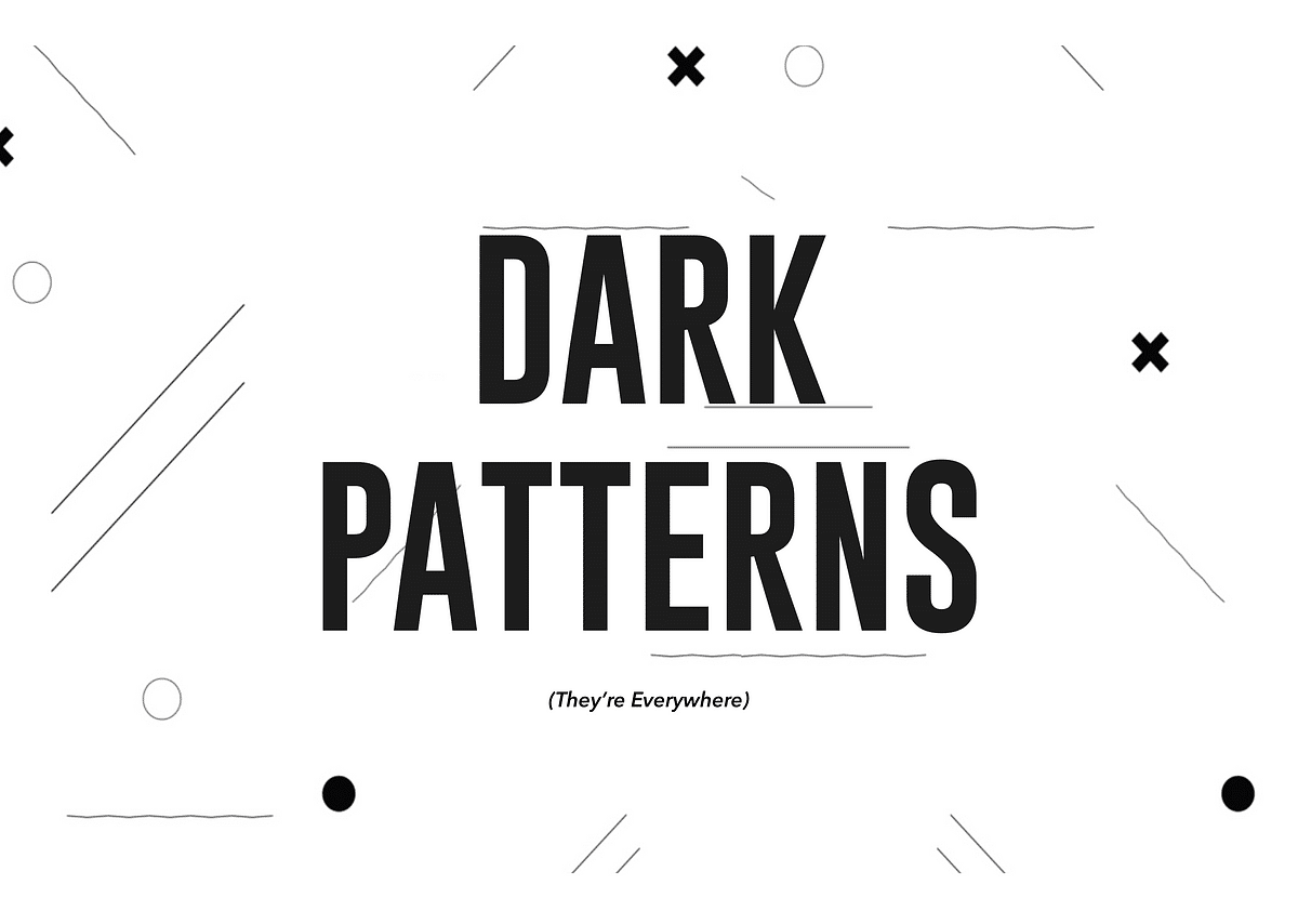 Couverture dark pattern